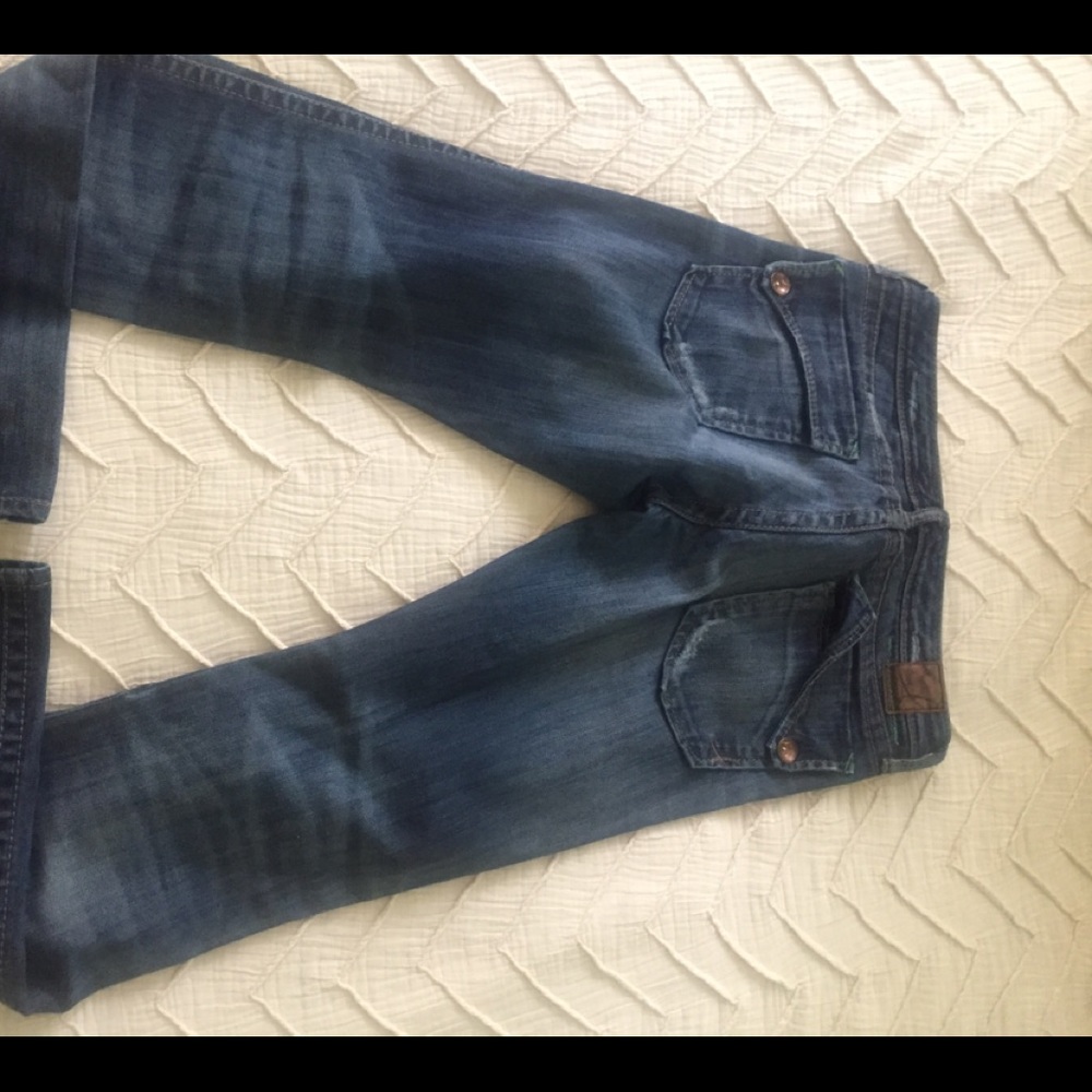 Deconstructed flare I’m the Loop Faith jeans